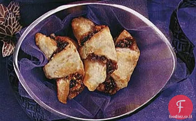 Gocce di cioccolato, Ciliegia e Noce Rugelach