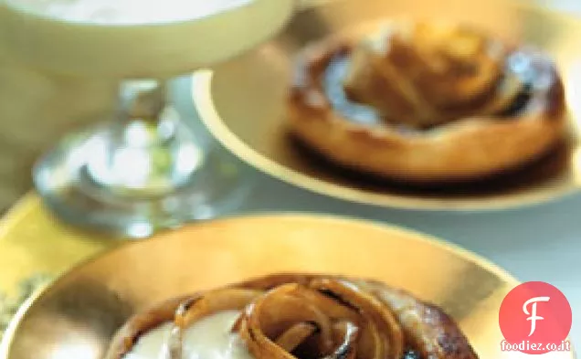 Sugarplum Speziato e Tortine di Mele caramellate con crema di Calvados