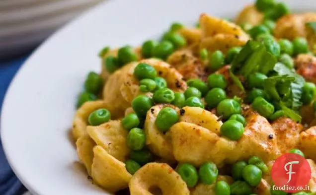 Formaggio, Piselli e Pasta