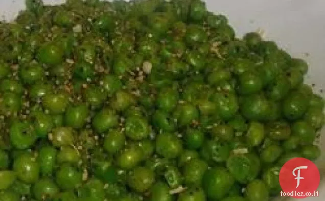 Piselli al limone e Pepe