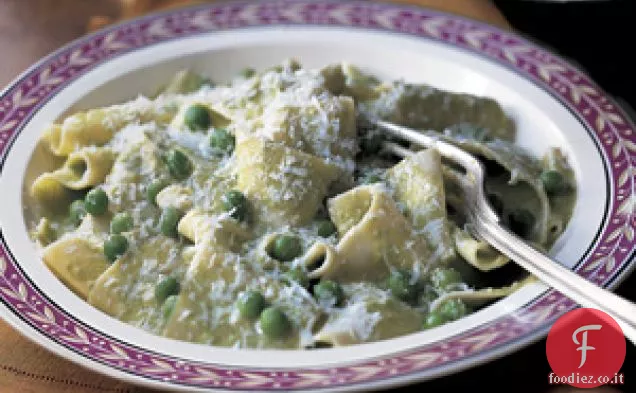 Pappardelle Con Piselli e Parmigiano