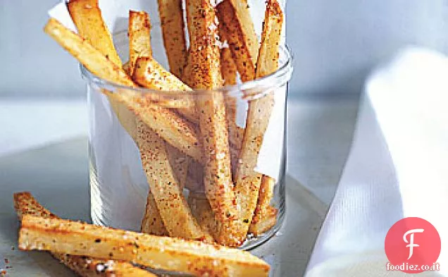 Sale e Pepe Forno Patatine fritte