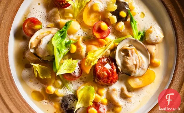 Zuppa di vongole di Manhattan