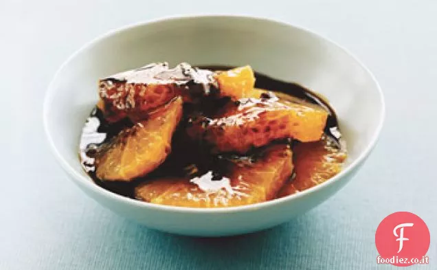 Arance con Caramello Balsamico e Anice