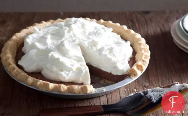 Torta di budino al cioccolato