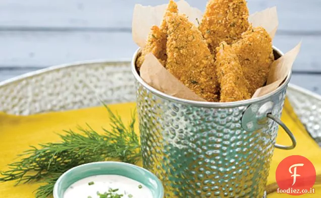 Offerte di pollo in crosta di cornflake