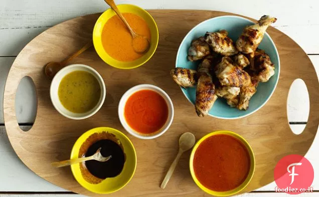 Ali di pollo cinque modi