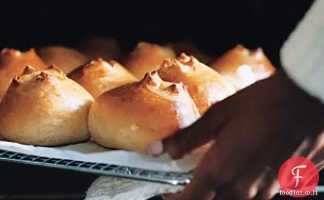 Panini dolci alla cannella all'arancia