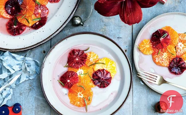 Insalata di agrumi con dragoncello