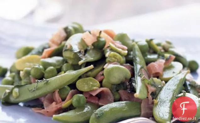 Insalata di Fava, Piselli dolci e zucchero