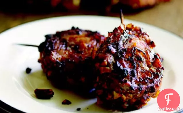 Filetto di maiale in crosta di pecan Girandole con salsa di senape Carolina