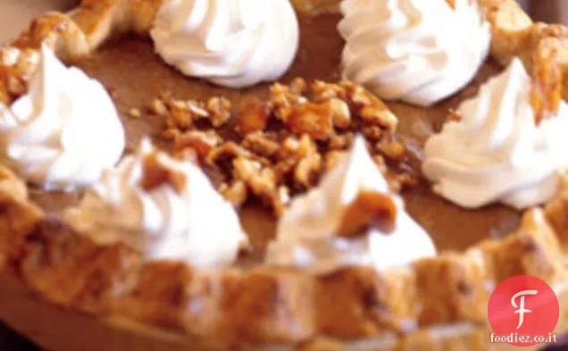 Torta di Zucca Speziata con Pralina alla Nocciola