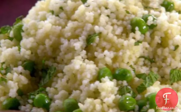 Couscous con Piselli e Menta