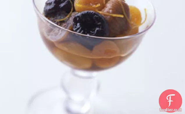 Composta di frutta secca con Vaniglia e arancia
