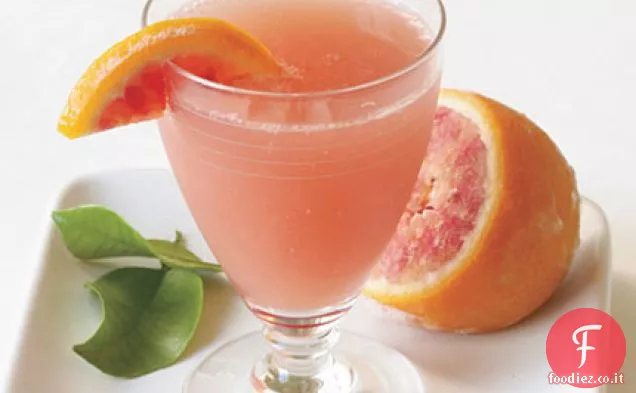 Cocktail di champagne all'arancia rossa