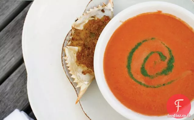 Farmstand Zuppa di Pomodoro con pesto di rucola