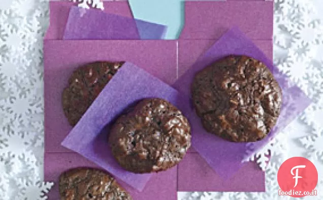 Biscotti al cioccolato e noci senza farina