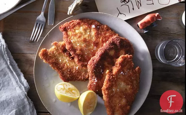 Cotolette di pollo alla parmigiana