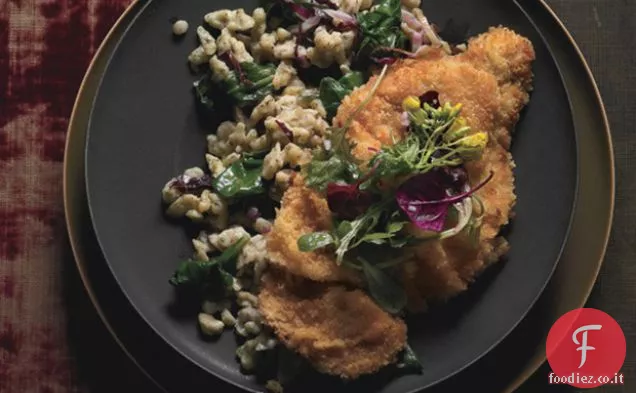 Panini alla cotoletta di tacchino con paprika affumicata Mayo e peperoni arrostiti