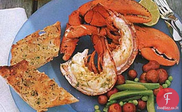 Pane al prezzemolo e burro alla griglia