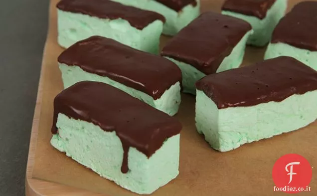 Crème de Menthe Marshmallow al cioccolato