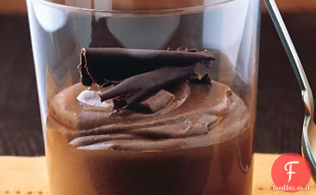 Budino al cioccolato e nocciole
