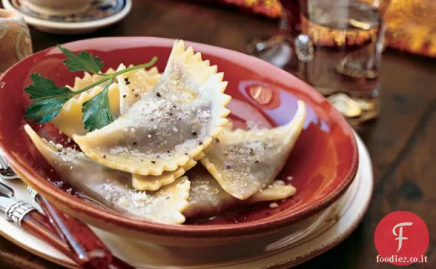Ravioli Ripieni di Radicchio