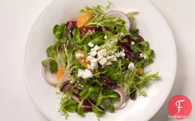 Insalata di Radicchio Con Arance e Olive