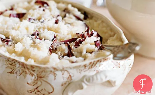 Risotto con Champagne e Radicchio