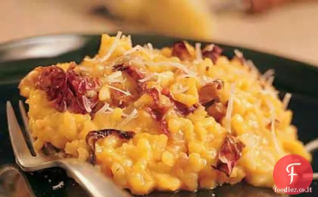 Risotto di Zucca invernale con Radicchio