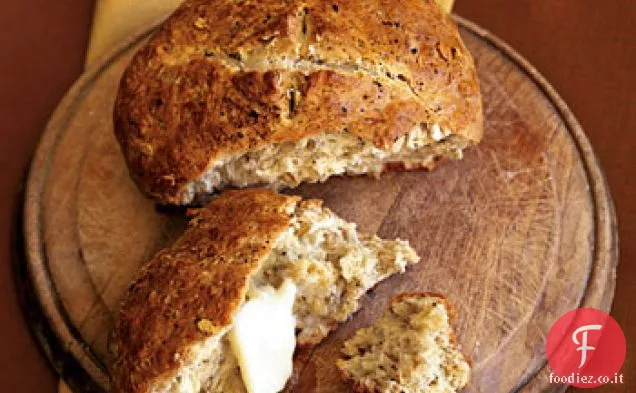 Pane di soda al burro marrone