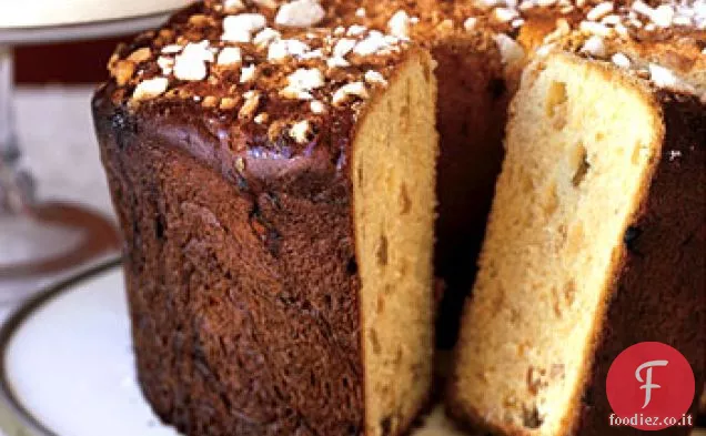 Panettone allo Zafferano con Zucchero Tritato