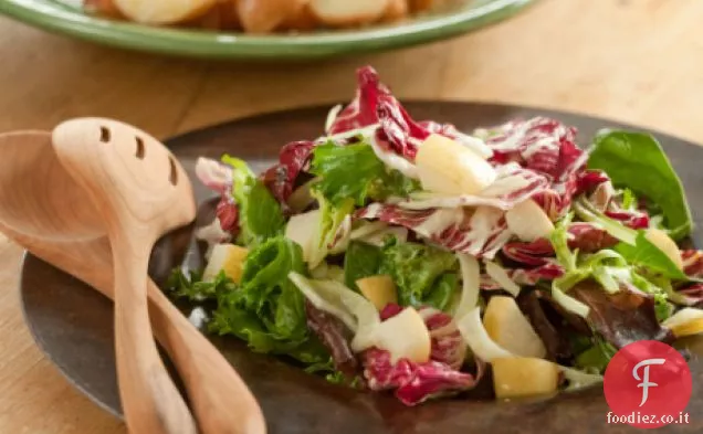 Insalata di Radicchio, Finocchi e Pere