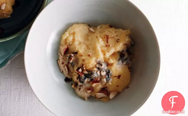Polenta con Gorgonzola e Mandorle