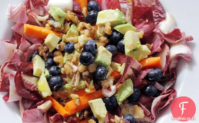 Carote, Avocado e mirtilli