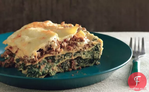 Lasagne alla Bolognese con Spinaci