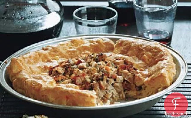 Torta di crema di tacchino