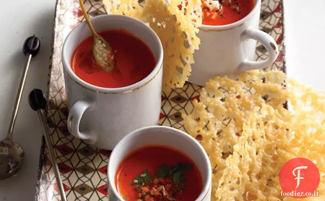 Arrosto colpi di zuppa di pepe rosso