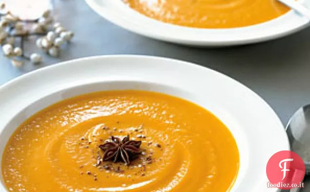 Zuppa di carote con Anice stellato