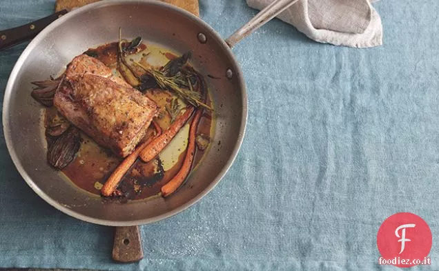 Maiale Arrosto con Salvia, Rosmarino e Aglio