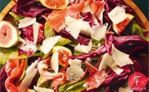 Insalata di prosciutto rosso, fico e Serrano