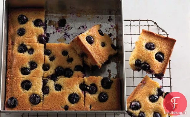 Concord Torta di farina di mais d'uva