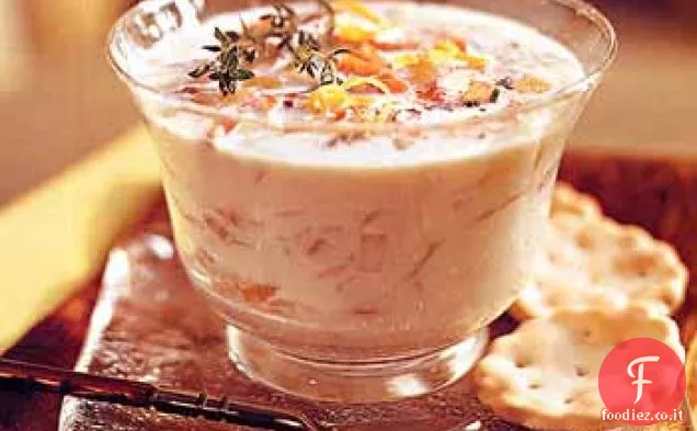 Zuppa di pesce affumicato