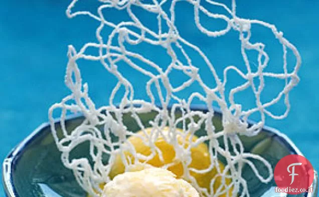 Patatine di noodle di riso di pizzo
