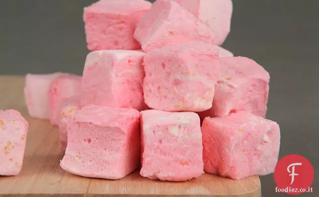 Marshmallows di pompelmo rosa