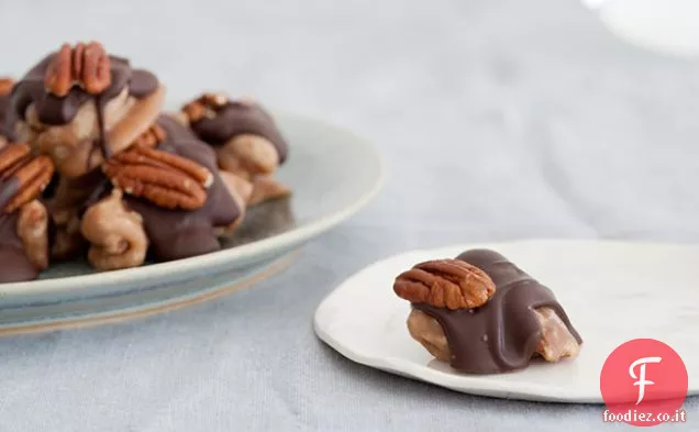 Praline di noci pecan e Cioccolato