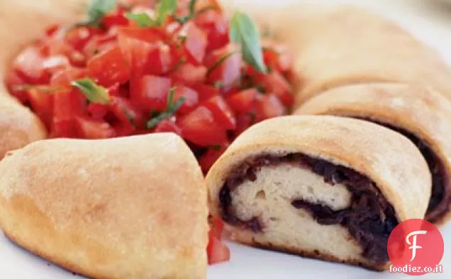 Rollino Veneto con Insalata di Pomodoro e Basilico