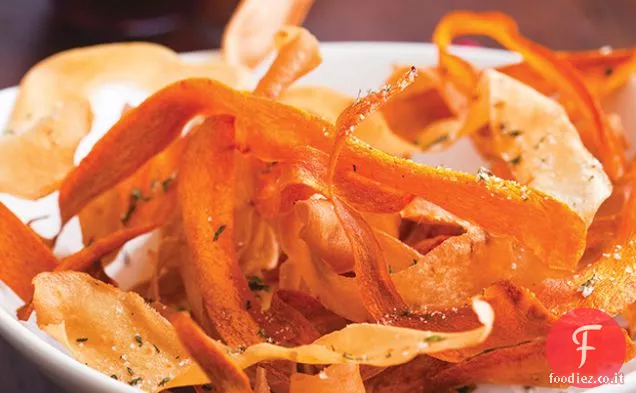 Patatine di pastinaca e carota