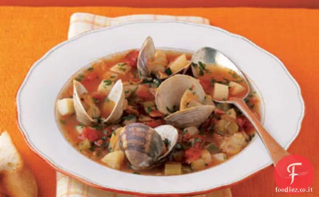 Zuppa di vongole di Manhattan