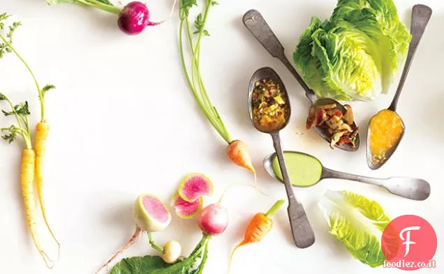 Condimento di miso, carota e sesamo